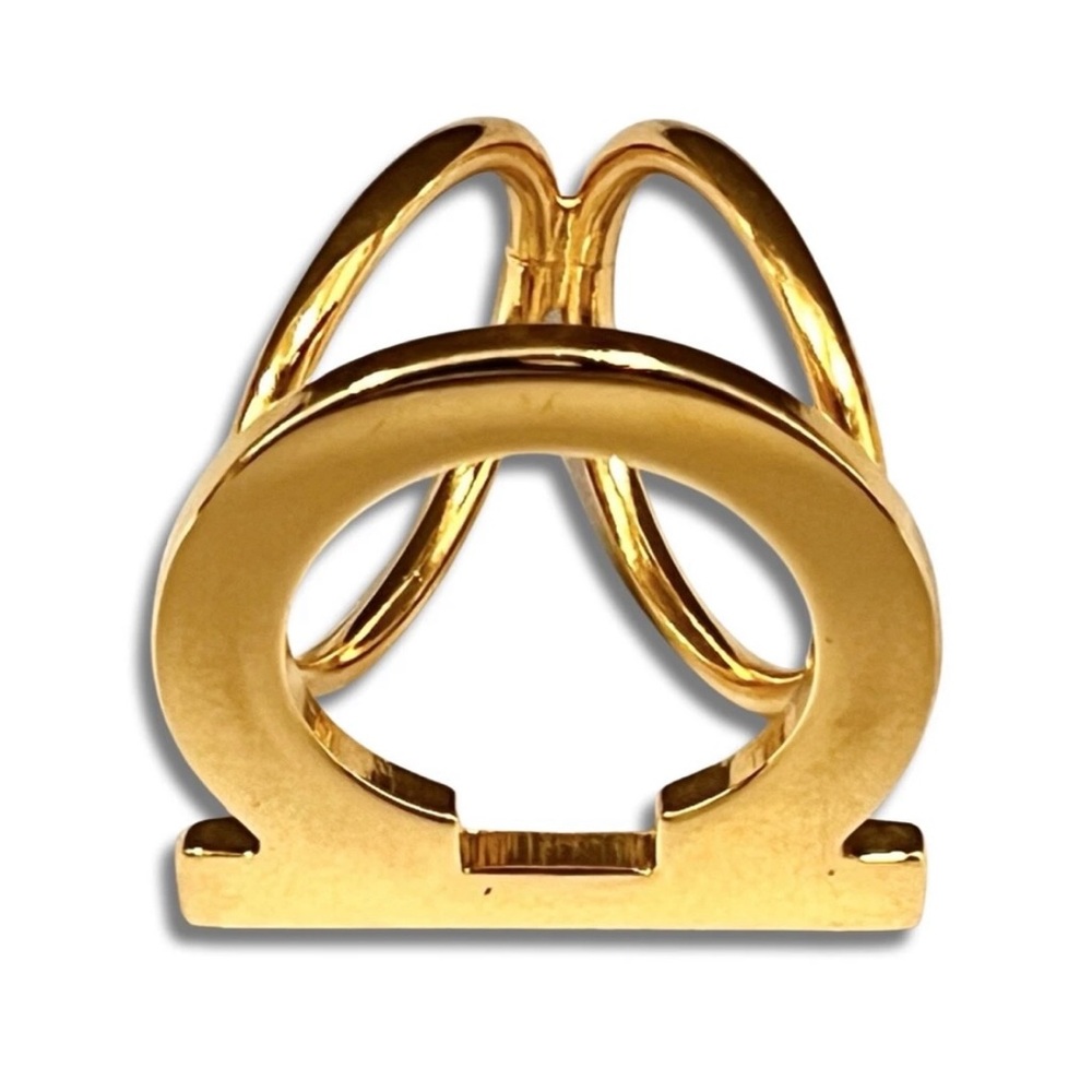 Salvatore Ferragamo  Gancini Scarf  Ring Limited Edition